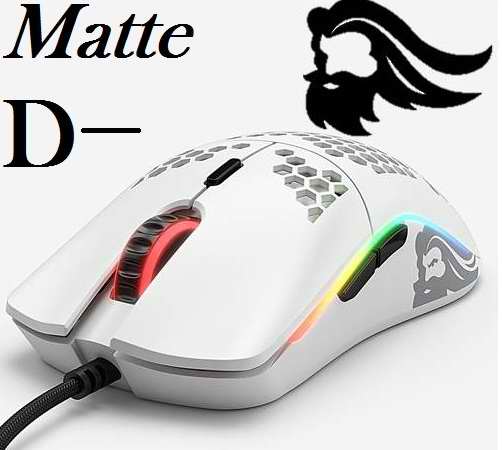 Glorious Mouse Model D- 61 Gram Matte White Glorious Mouse Model D- 61 Gram Matte White